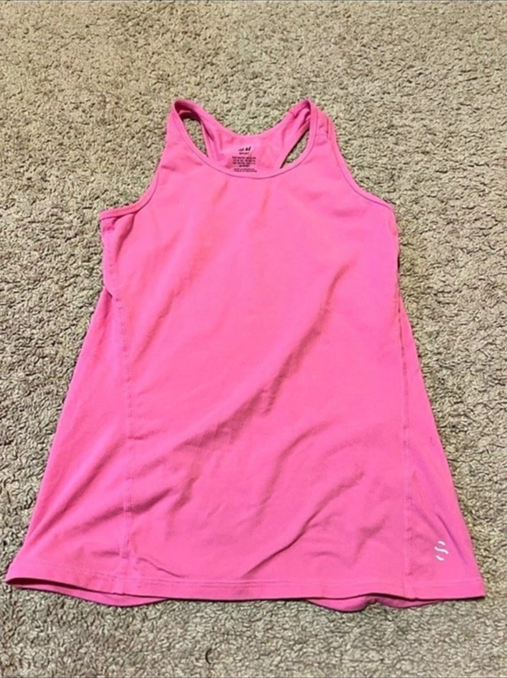 H&M Pink Athletic Tank Top